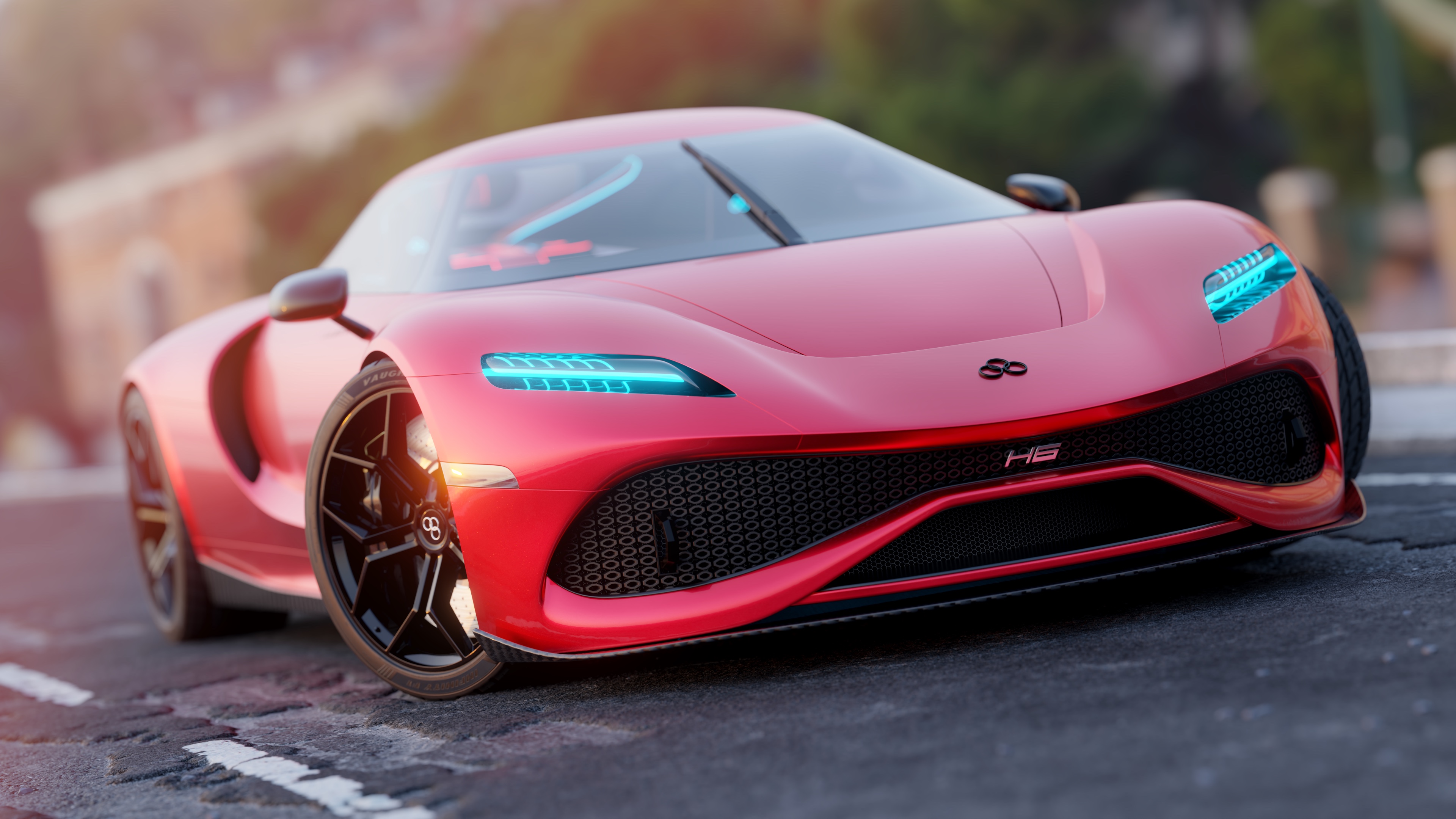 Julietta — красный экстерьер